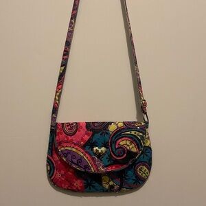 Justice Multicolor Paisley Crossbody Bag